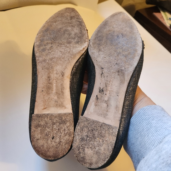 Manolo Blahnik flats size 8(38) in GUC - Picture 10 of 12